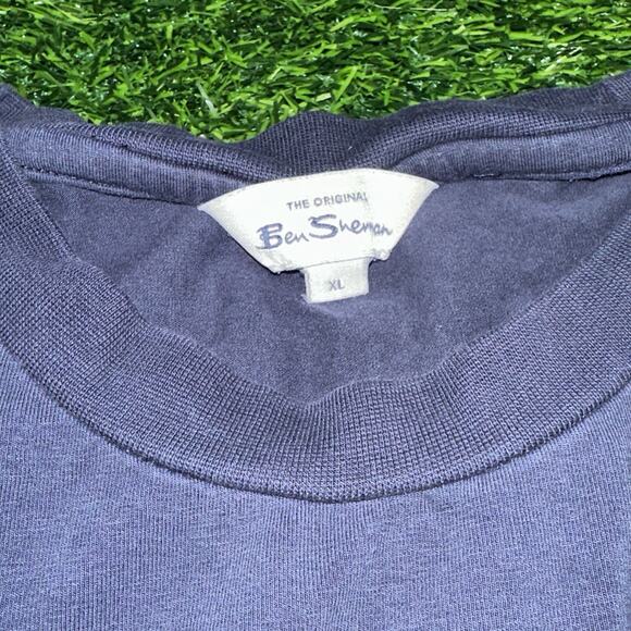 Ben Sherman Mens Sz X Large Navy T-shirt - Picture 4 of 8